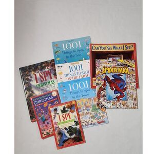 I Spy & Look and Find Book Lot